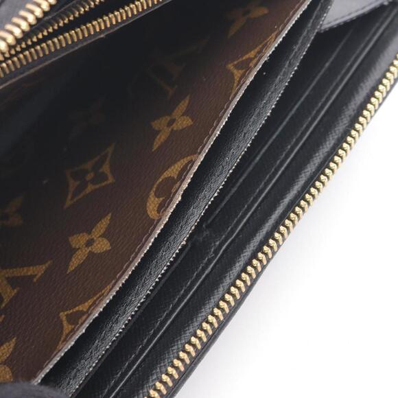 LOUIS VUITTON Brown Monogram Leather Wallet - Picture 8 of 12